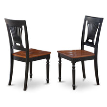 Plainville Solid Wood Kitchen Dining Chair with Traditional Style, Set of 2