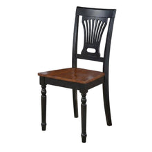Plainville Solid Wood Kitchen Dining Chair with Traditional Style, Set of 2