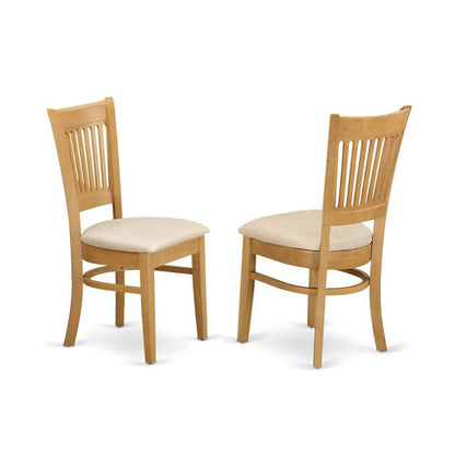 Elegant Oak Dining Chairs – Solid Wood Kitchen and Dining Chairs Set of 2