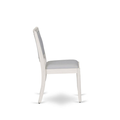 6 Pieces Extendable Dining Set, Antique White