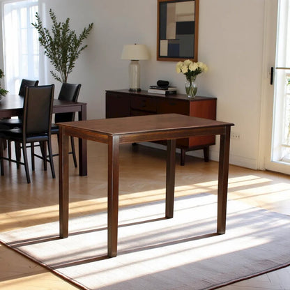 Mahogany Small Dining Table – Solid Wood Kitchen and Dining Table for 4