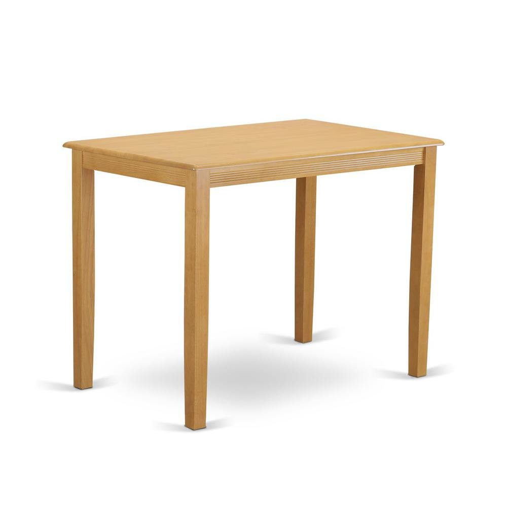 Elegant Oak Small Dining Table – Solid Wood Kitchen and Dining Table