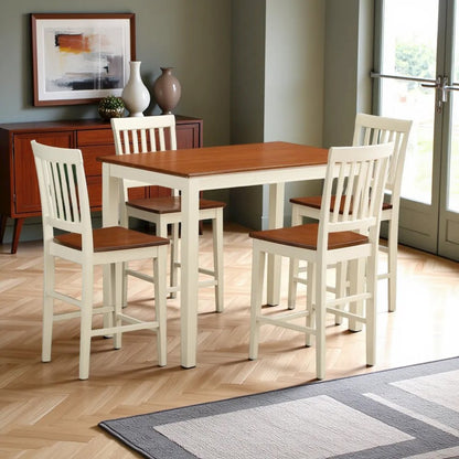Elegant Counter-Height Kitchen Table Set – Dining Room Set for 4