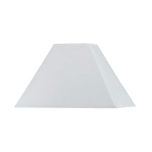 Rectangular White Hardback Shade