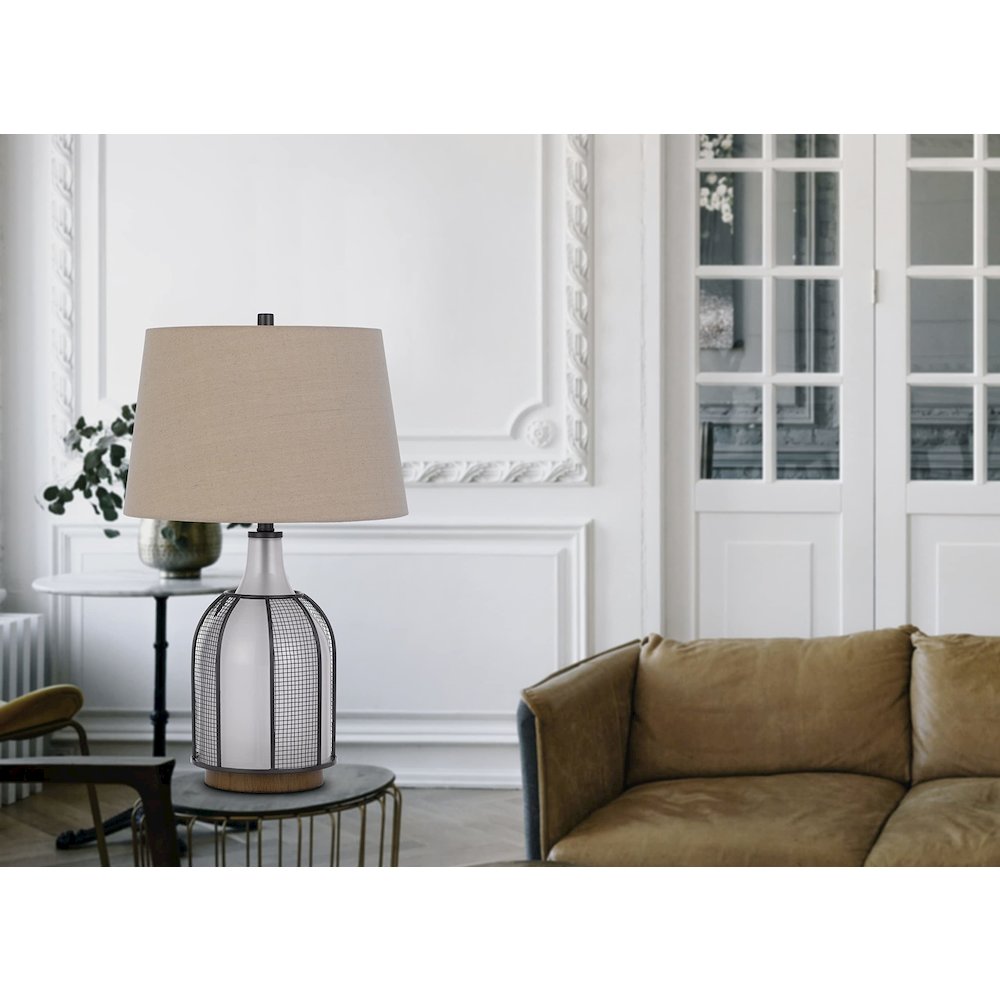 100W Morgan Glass Table Lamp