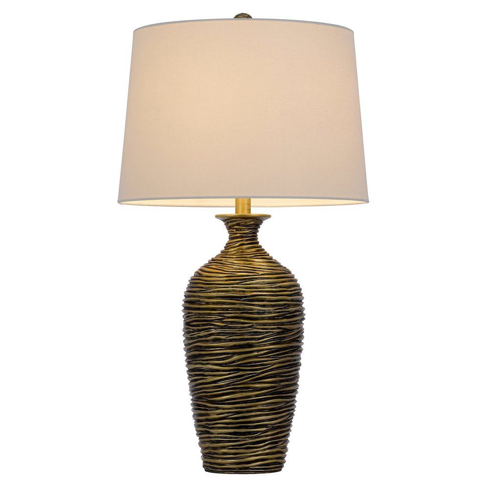 150W 3 Way Aurora Resin Table Lamp