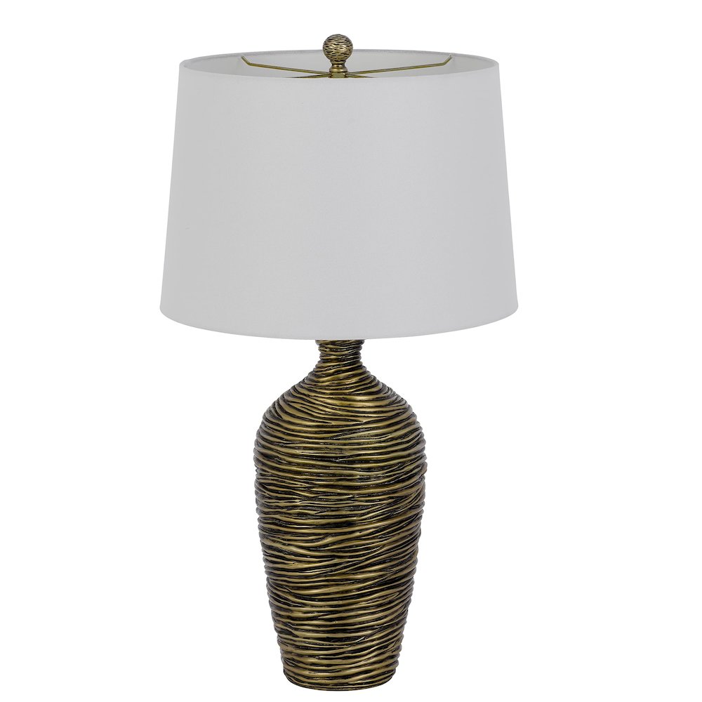 150W 3 Way Aurora Resin Table Lamp