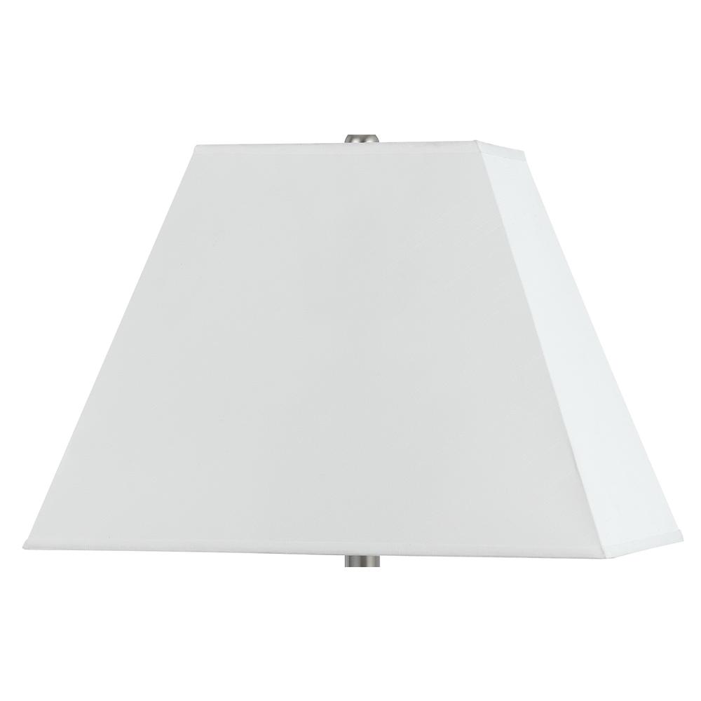 Rectangular White Hardback Shade