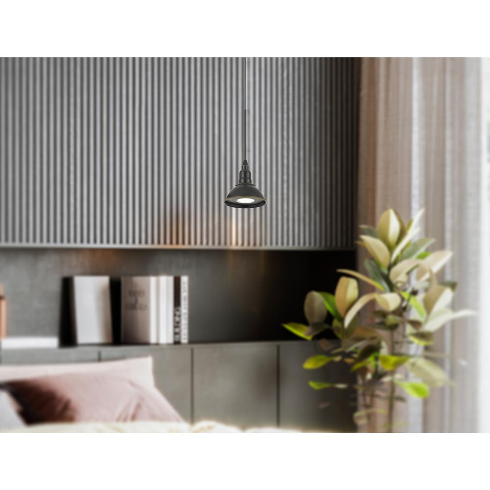 Kampia Intergrated Led 10W, 800 Lumen, 80 Cri Dimmable Metal Pendant Fixture