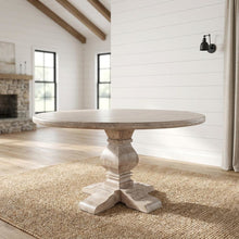 Pengrove 54" Round Dining Table in Heirloom White