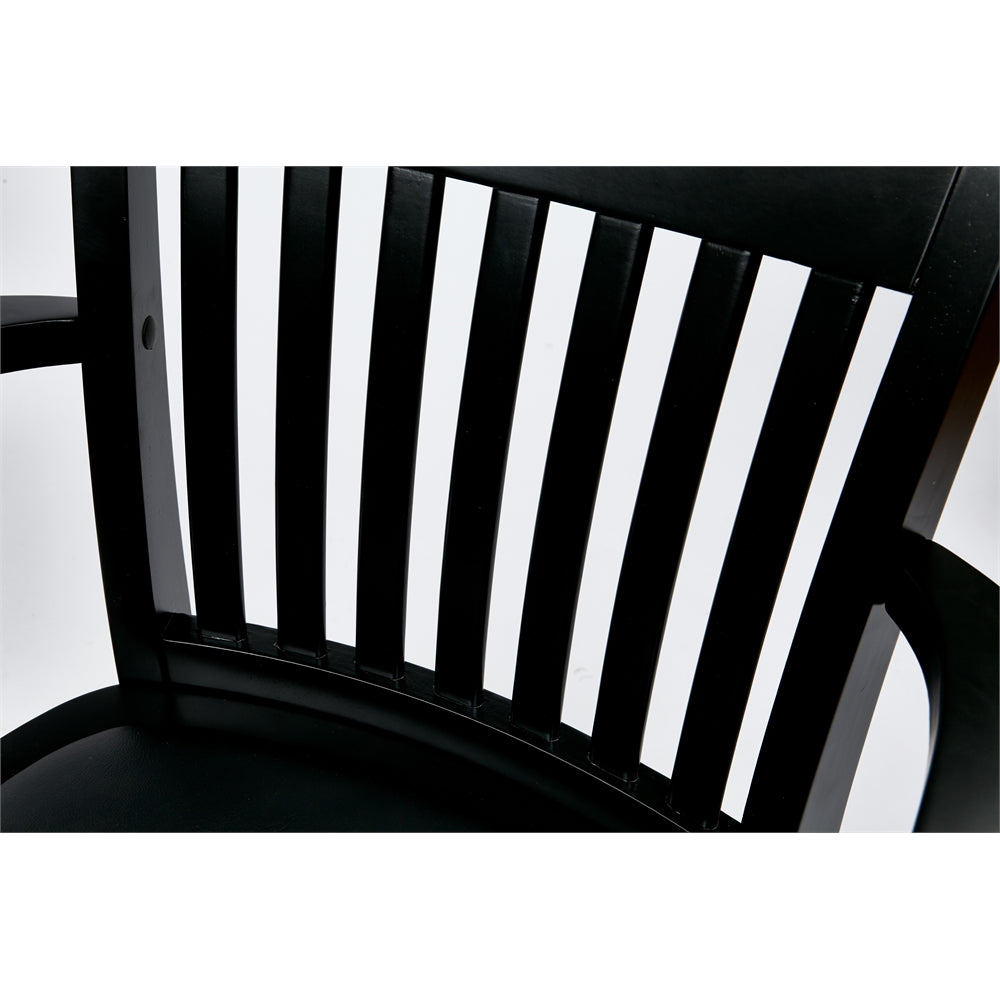 Deluxe Wood Banker's Chair