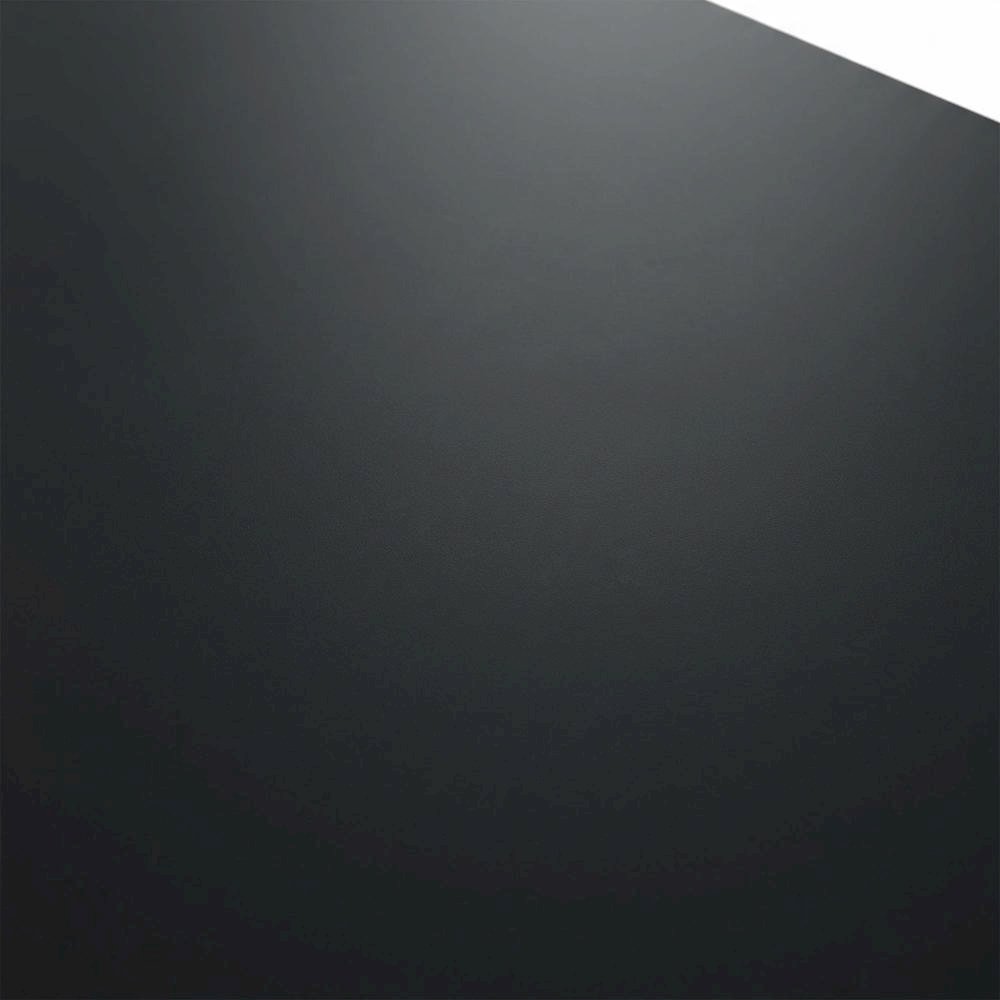Black L-Shape Computer Workstation with Steel and Particle Board Components