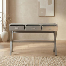 Wood Finish Desk in Natural Oak Finish for Home Office