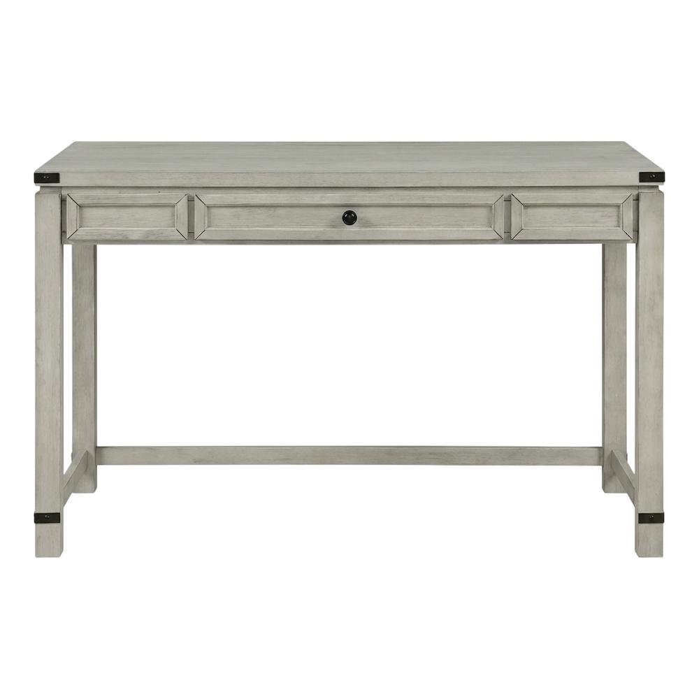Wooden Lift Desk in Champagne Oak Finish with Traditional Design