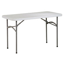 Light Grey, Folding Table, Quality Build, Durable Wood Frame