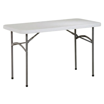 Light Grey, Folding Table, Quality Build, Durable Wood Frame