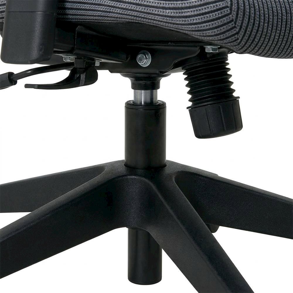 Fabric-Upholstered Task Chair with Synchro Tilt and Lumbar Support