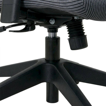 Fabric-Upholstered Task Chair with Synchro Tilt and Lumbar Support