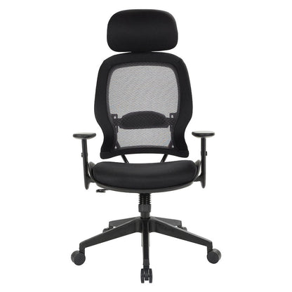 Ergonomic Mesh Office Chair – High-Back Computer Chair With Headrest