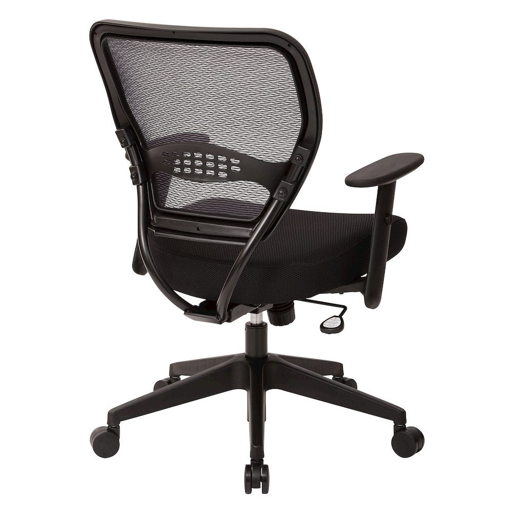 Ergonomic Mesh Office Chair – Mid-Back Task Chair With Mesh Seat