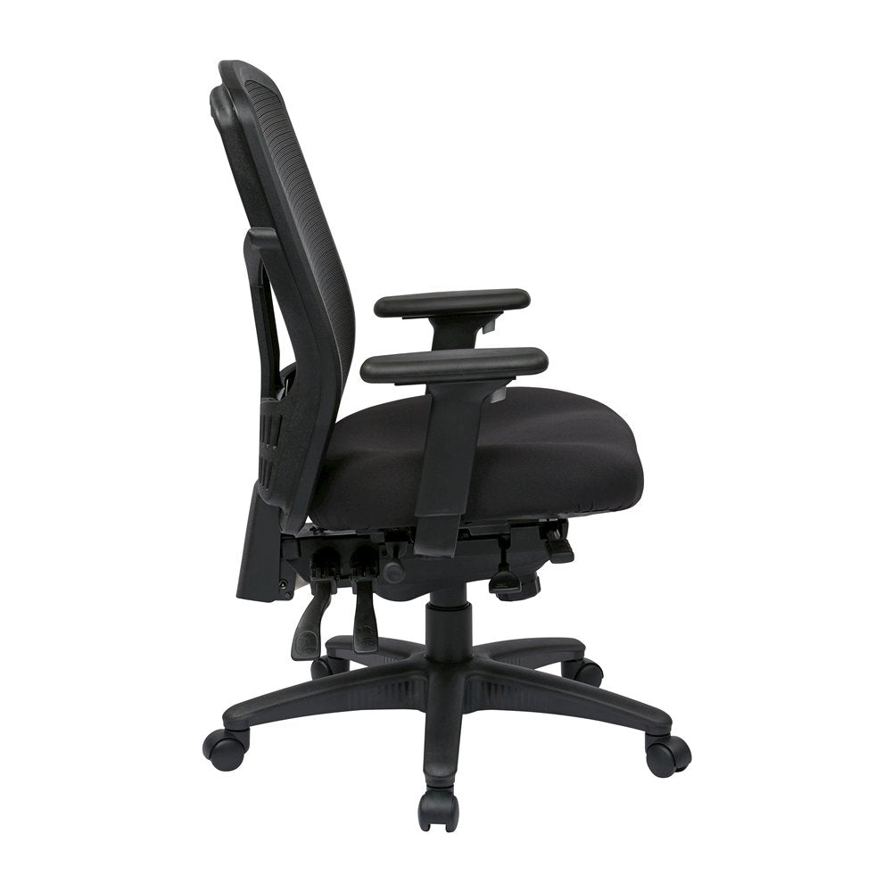 Ergonomic Mesh Office Desk Chair – Black High-Back Chair for Comfort