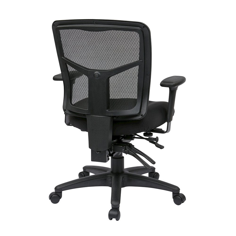 Ergonomic Mesh Office Chair – Mid-Back Task Chair With Mesh Seat