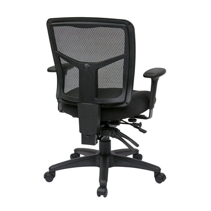 Ergonomic Mesh Office Chair – Mid-Back Task Chair With Mesh Seat