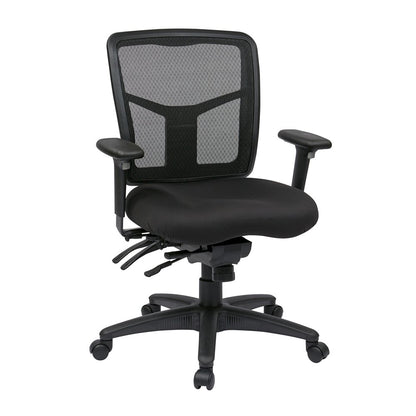 Ergonomic Mesh Office Chair – Mid-Back Task Chair With Mesh Seat