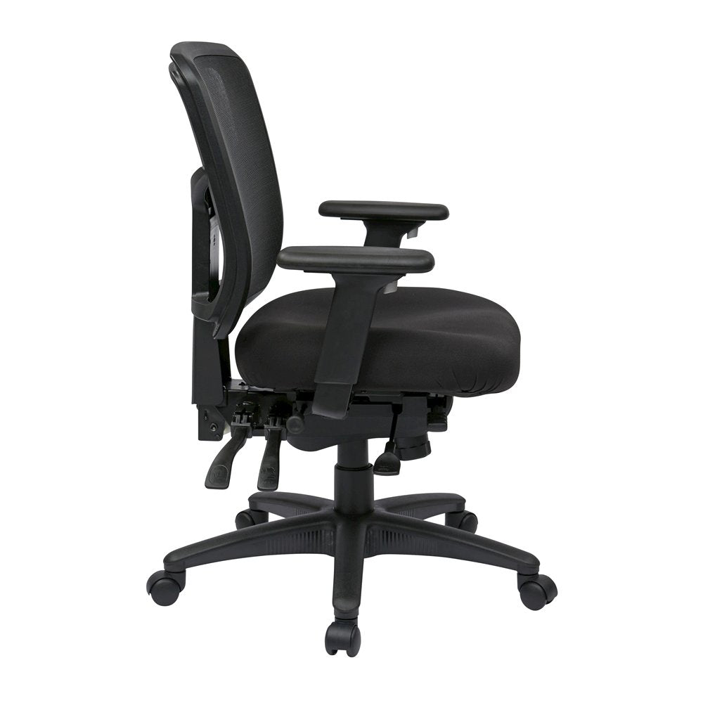 Ergonomic Mesh Office Chair – Mid-Back Task Chair With Mesh Seat