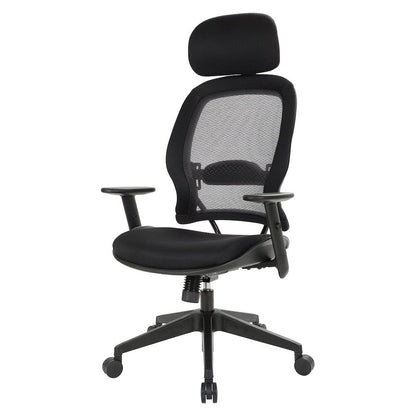 Ergonomic Mesh Office Chair – High-Back Computer Chair With Headrest
