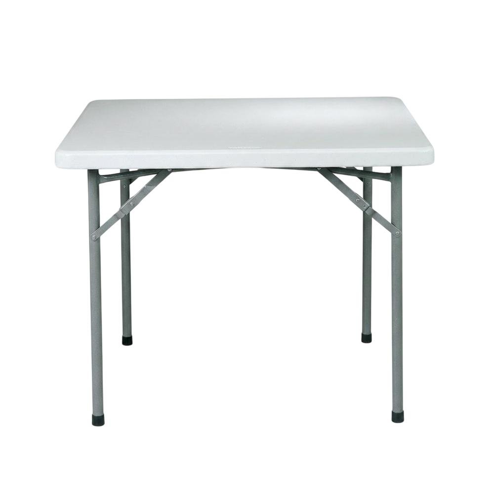 Light Grey, Folding Table, Quality Build, Durable Wood Frame