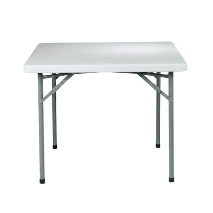 Light Grey, Folding Table, Quality Build, Durable Wood Frame