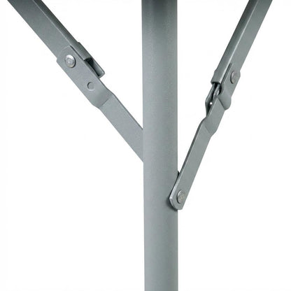 Light Grey, Folding Table, Quality Build, Durable Wood Frame
