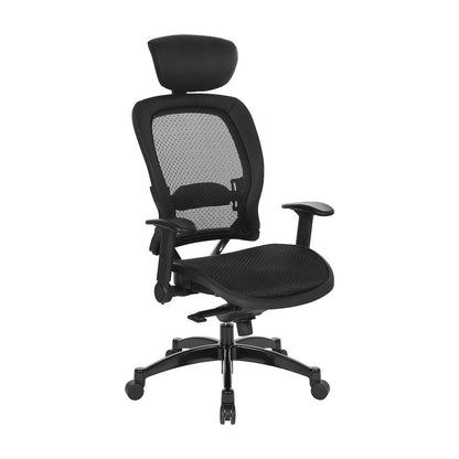 Ergonomic Breathable Mesh Executive Desk Chair with Lumbar Support, Black