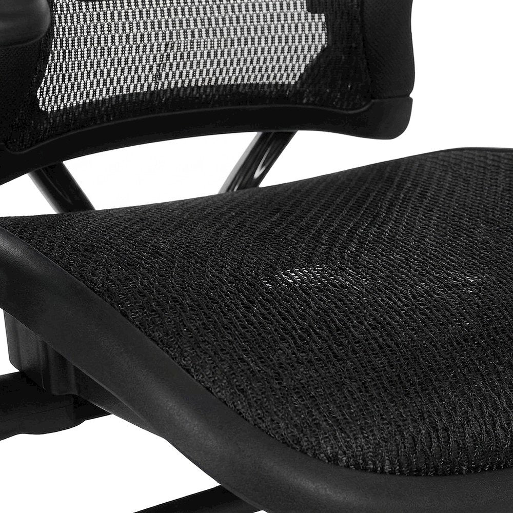 Ergonomic Breathable Mesh Executive Desk Chair with Lumbar Support, Black