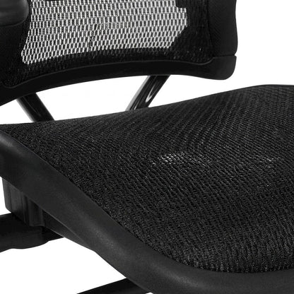 Ergonomic Breathable Mesh Executive Desk Chair with Lumbar Support, Black