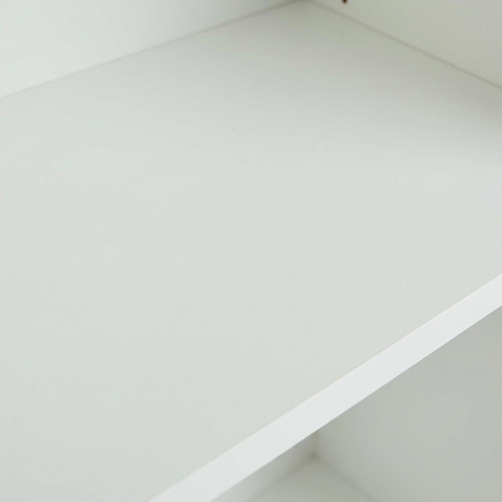 White 2-Shelf Bookcase with Laminate and Metal Construction for Home Storage