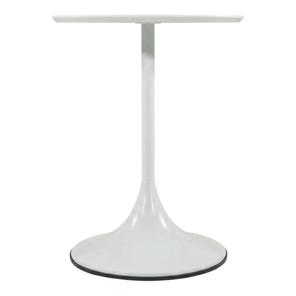 White, Side Table, Quality Build, Durable Wood Frame