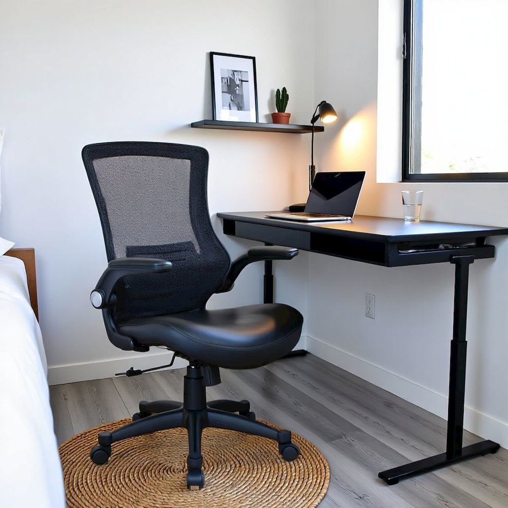 Black Office Chair – High-Back Desk Chair Comfy Computer Seating Solution