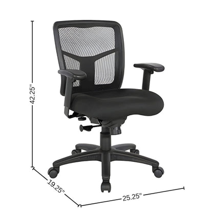 Ergonomic Mesh Office Chair – Black Desk Chair for Task-Based Work
