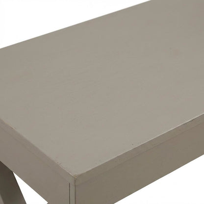 Wood Finish Desk in Natural Oak Finish for Home Office