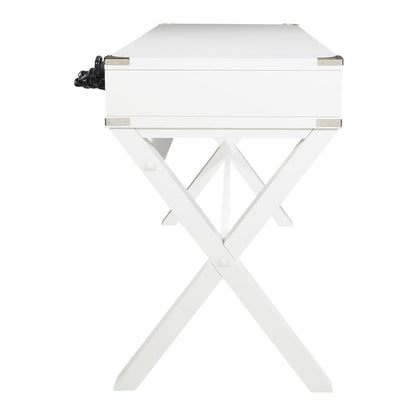 Wellington 46" Desk with Power in White Finish, WELP4630-WH