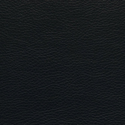Mid-Back in Black Faux Leather Executive Chair with Padded Arms