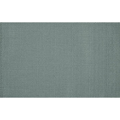 Alloway Storage Ottoman in Sea Blue Fabric with Antique Bronze Nailheads