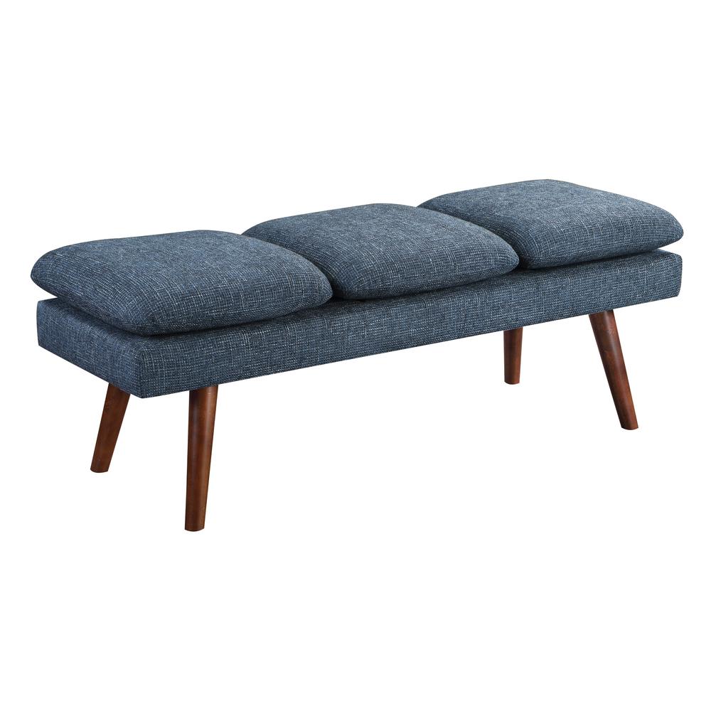 Amanda 54" Mid-Century Bench