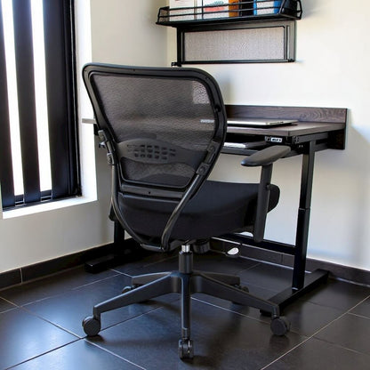 Ergonomic Mesh Office Chair – Mid-Back Task Chair With Mesh Seat
