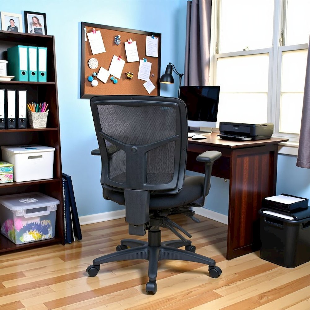 Ergonomic Mesh Office Chair – Mid-Back Task Chair With Mesh Seat