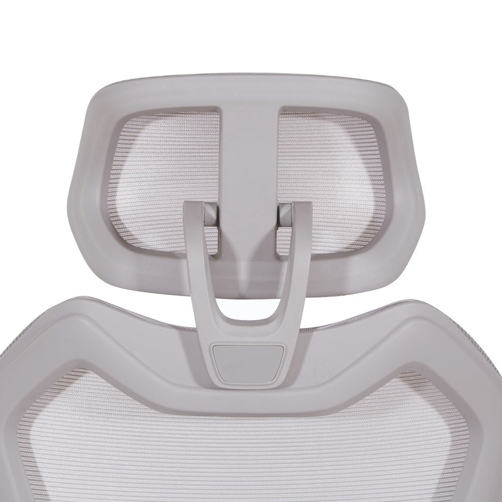 Grey Mesh Back with Grey Fabric Seat Manager’s Chair,Height Adjustable Arms