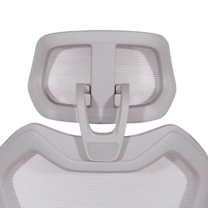 Grey Mesh Back with Grey Fabric Seat Manager’s Chair,Height Adjustable Arms