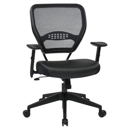 Ergonomic Office Chair – Leather Home Office Desk Chair With Support